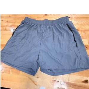 Manfinity Active Shorts Kids XL Gray Excellent Zipper Pockets Athletic Wear
